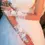 Thumbnail: Kyunovia Best Wedding White Short Party Gloves Fingerless Elegant Pearls Evening
