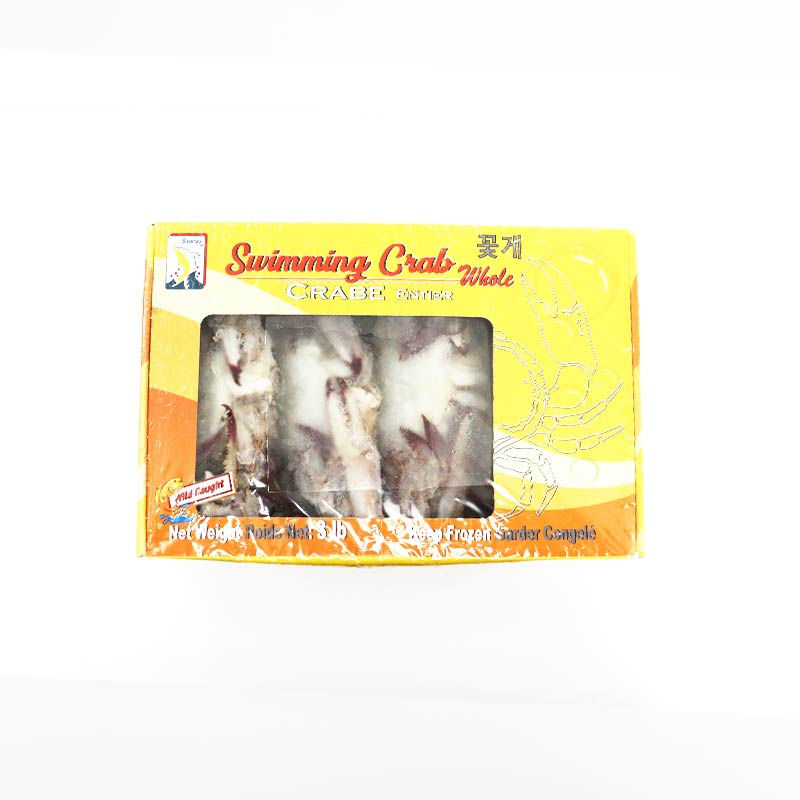 Swimming Crab Whole 3Lb x 6Box 18Lb/Case