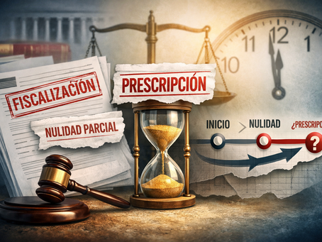 Imagen Ilustrativa que representa elementos como el tiempo y su relación con el derecho tributario y los asuntos de preescripción