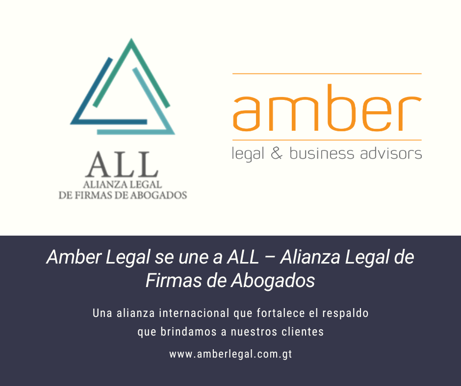 imagen con logos de ALL y Amber Legal