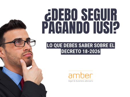 ¿Qué pasa con el IUSI y el Decreto 18-2026?