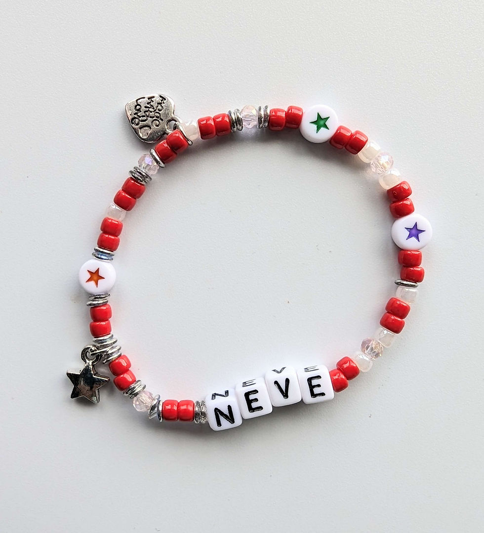 Thumbnail: DIY stretchy bracelet, party bag idea, bead kit, personalised kit