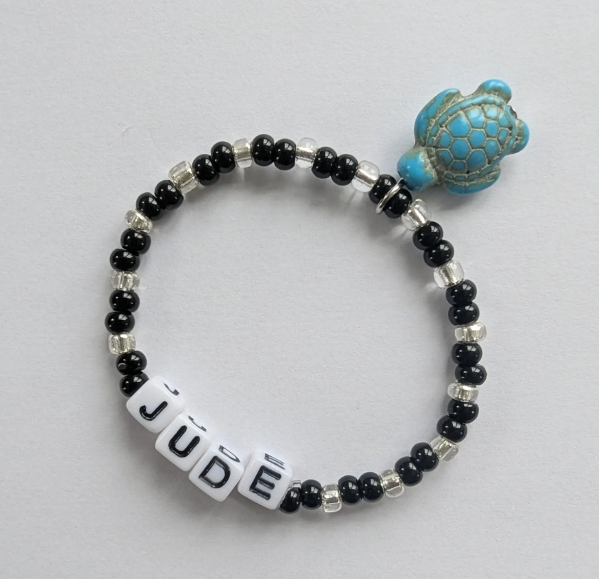Thumbnail: Turtle Bracelet Kit, Kids Party Bag Favours, Personalised Turtle Gift