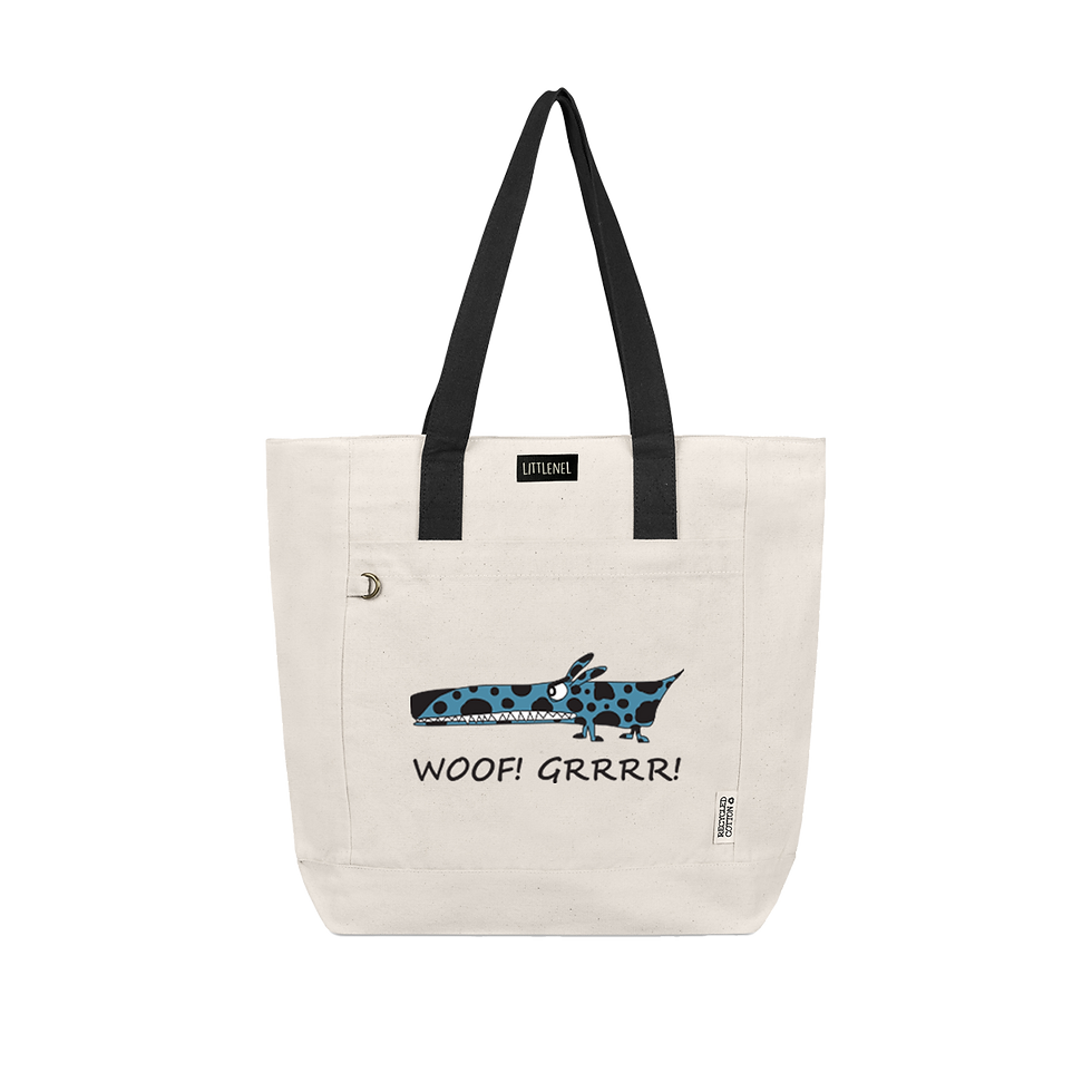 Woof! Grrrr! Tote Bag