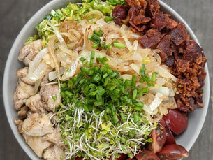 Warm Bacon & Brussels Salad