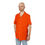 Miniature : Hunter's Orange Hawaiian Shirt, Casual Button-Down