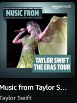Taylor Swift on Amazon Music