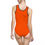 Thumbnail: Hunter's Orange One-Piece Swimsuit, Classic Swimwear, Beachwear, Pool Party