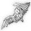 Thumbnail: U.P. Shaped Eagle Pillow, Stooping, Swooping Eagle