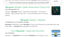 Nominate Your Top 50 Websites Serving Marquette County Michigan