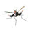 Thumbnail: Funny MUSK-quito Kiss-Cut Stickers - Quirky Laptop Decals for Bug Lovers