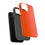 Thumbnail: Durable Phone Case, Impact-Resistant iPhone Cover, Vibrant Orange Protective