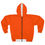 Miniature : Hunter's Orange Zip Hoodie for Everyday Comfort, Stylish Zip-Up Jacket