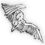 Thumbnail: U.P. Shaped Eagle Pillow, Stooping, Swooping Eagle