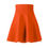 Miniature : Hunter's Orange Women's Skater Skirt,  for Summer, Dance Attire, Gift, Festivals