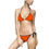 Miniatura: Hunter's Orange Bikini Swimsuit - for Beach Days, Pool Parties, Vacations