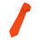 Miniature : Hunter's Orange Necktie Gift for Him, Men's Fashion Statement