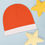 Miniatura: Hunter's Orange Baby Beanie for Newborns, Baby Showers, Celebrations, Cozy Wear