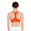 Miniatura: Hunter's Orange Sports Bra for Active Lifestyle, Fitness Gear, Workout Top,