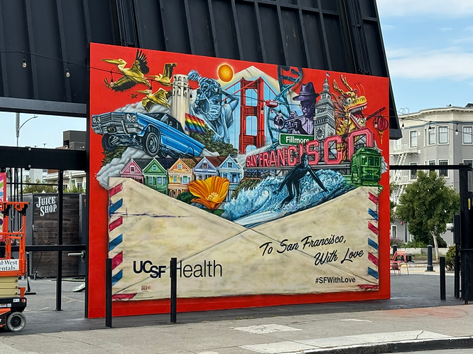 Love Letter To San Francisco Mural