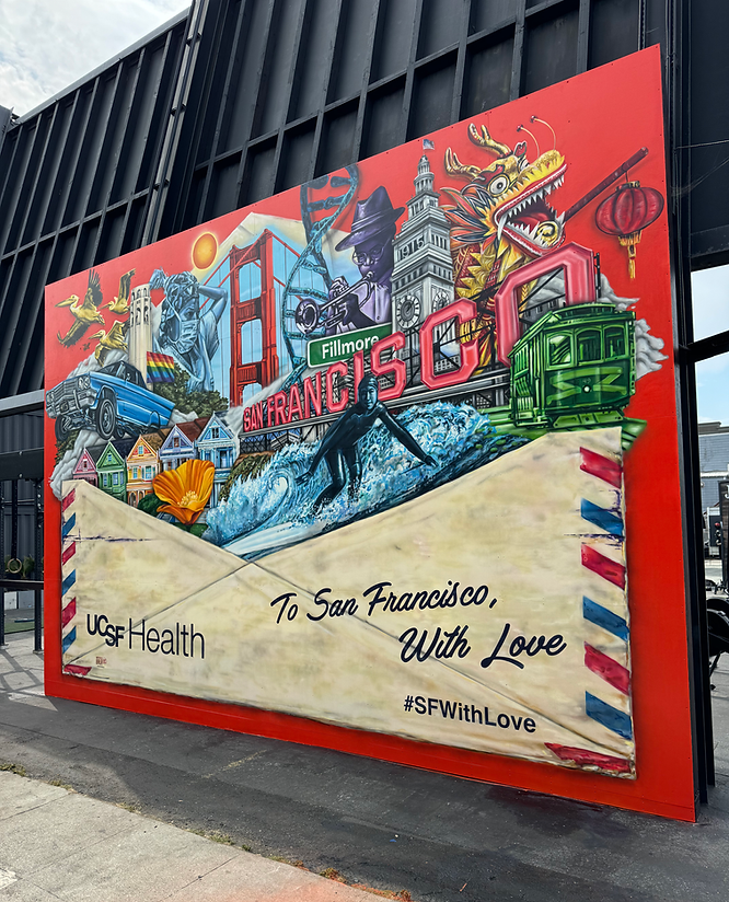 UCSF Mural Painting San Francisco