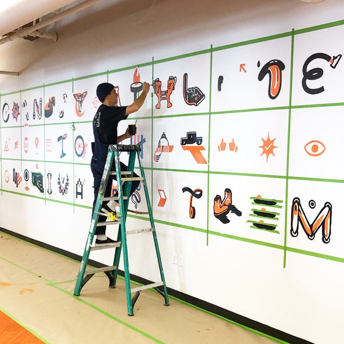 Our Mural Process