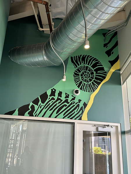 Fossile Mural at GooglePlex