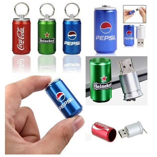 Thumbnail: Drink Can Flash Drive