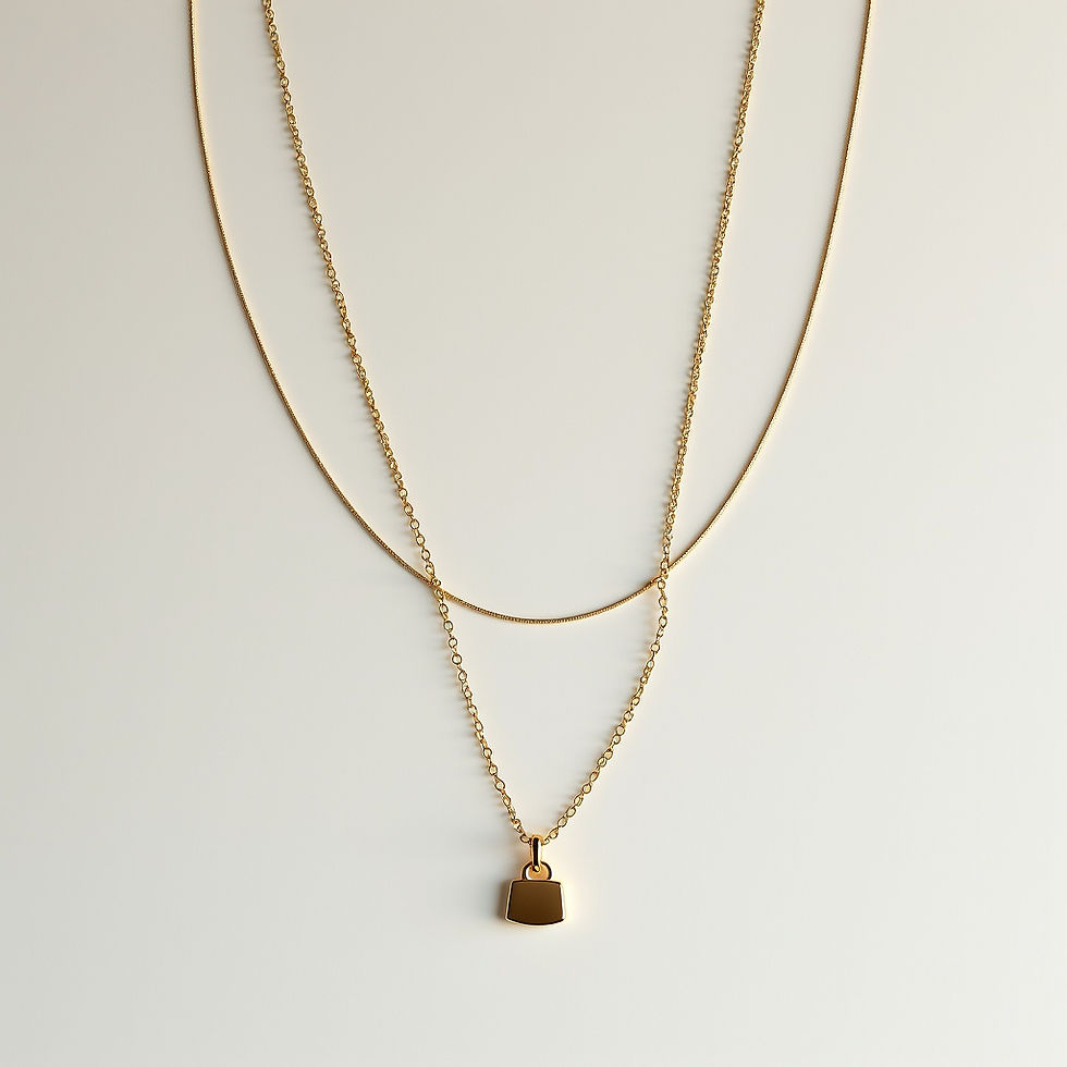 Colar Delicado Dourado
