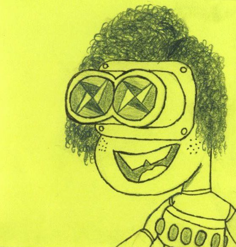 Sticky Note Character Drawing
