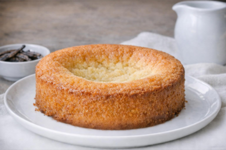 sunken cake layer