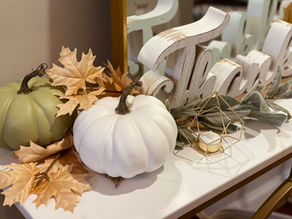 Fall Decorations: Styling a Fall Dining Room Table