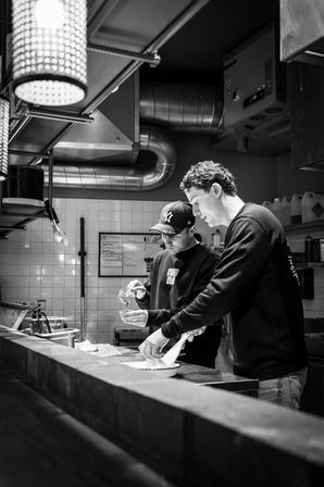 Indonesian food restaurant in Amsterdam city center