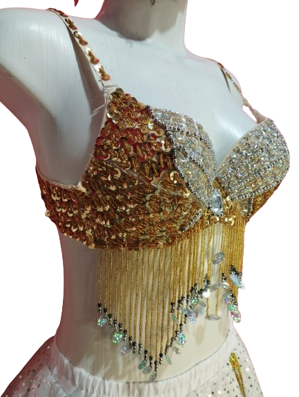 Miniatura: Conjunto Dourado Dança do Ventre