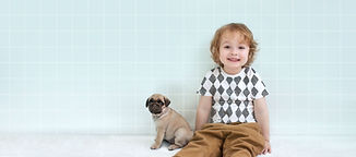 Child And Puppy