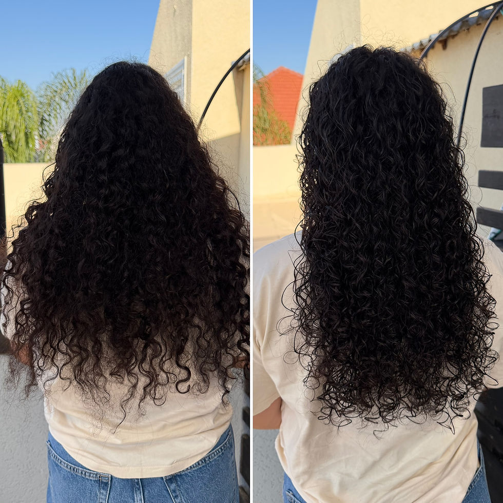 תמונה ממוזערת: ערכת טיפול המסייעת בהזנה וחיזוק תלתלים + מברשת מתנה