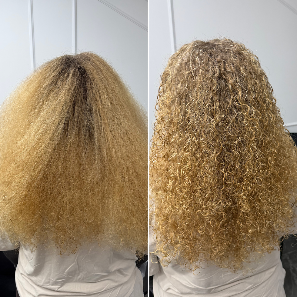 תמונה ממוזערת: זוג קרם לחות טיפולי משולב גלייז לטיפול ועיצוב תלתלים מוגדרים