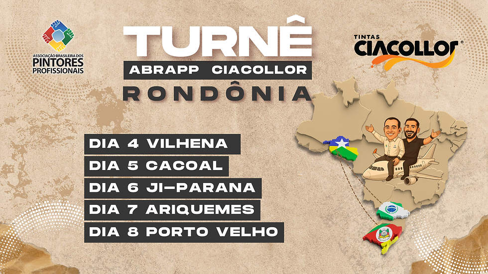 TURNÊ ABRAPP CIACOLLOR RONDÔNIA