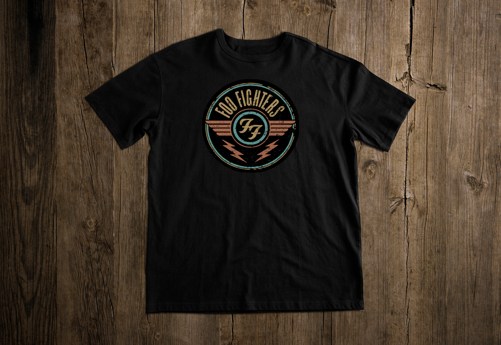 CAMISETA FOO FIGHTERS HOMBRE