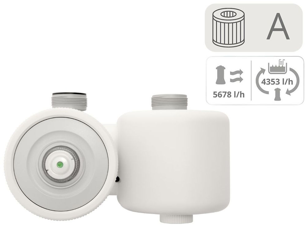 Прев'ю: Intex 26636, насос-фільтр картриджний 5678 л/г [8.2кг] 49x33x38