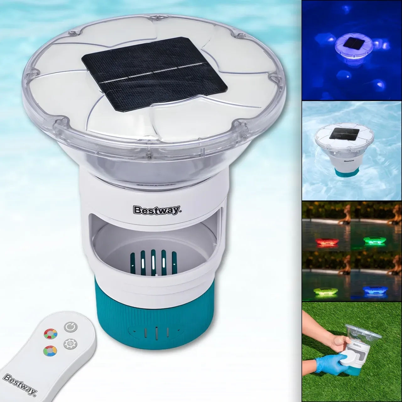 Дозатор хімії для басейну з LED підсвічуванням Bestway 58943