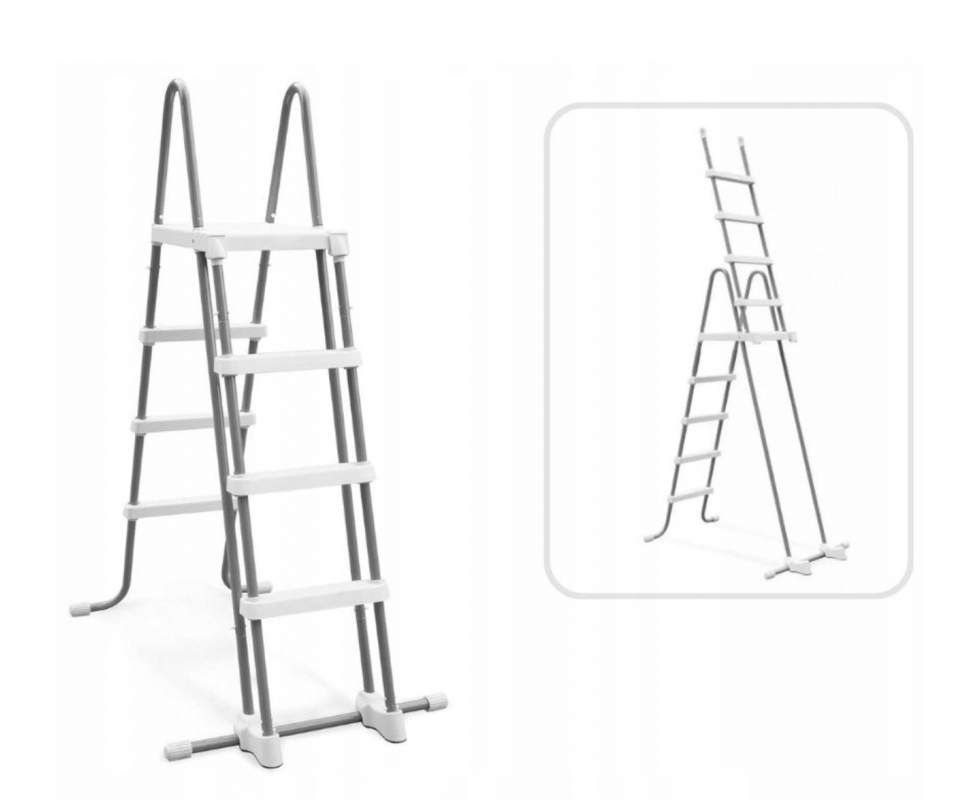 Прев'ю: Intex 26744 GreyWood (549x122 см) з фільтром та драбиною [98кг] 68x55x130