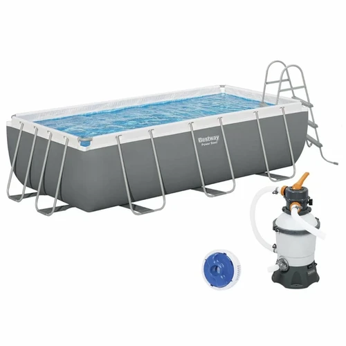 Bestway 56442 (404х201х100 см) з піщаним фільтром та драбиною | Pool24