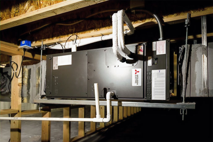 Ducted Heat pump installation sugar mountain