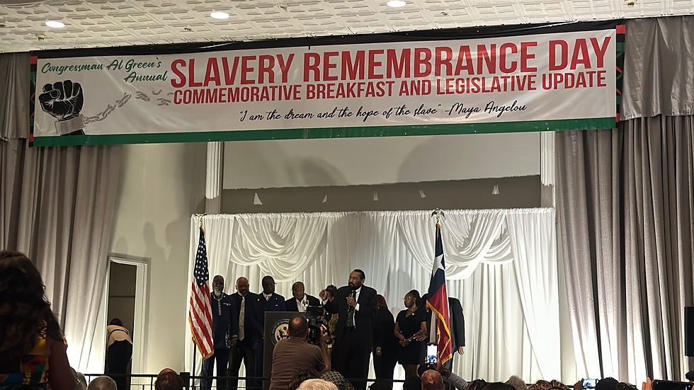 Honoring Our Past, Fighting for Our Future: My Time with Congressman Al Green (TX)