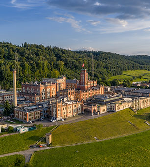 Feldschlösschen-fabrik-sonnnuntergang