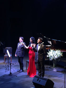 Fazıl Say, Seda Kırankaya ve Aybars Yılmaz (Enka Fazıl Say ile Genç Yetenekler Konseri)