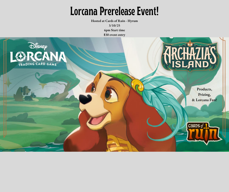 Lorcana Prerelease Event!