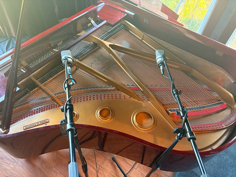 Piano recording