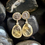 Thumbnail: Greek Coin and Rutilated Quartz Earrings 